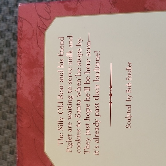 #1 Vintage Winnie-the-Pooh Hallmark Keepsake Ornament 1997 - Picture 6 of 6